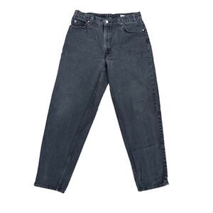 Vintage Levis 560 Orange Tab Black Jeans Tapered Leg Loose Fit Black Men 34W 32L